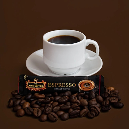 King Coffee Instant Espresso 2.5g Sachet | premium instant espresso with rich aroma and bold flavor