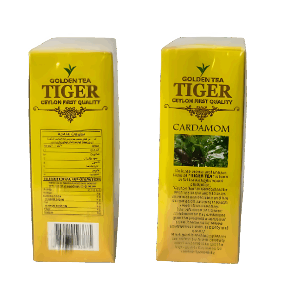 تصویر چای کیسهای هلی Tiger | بسته ۱۰۰ گرمی | نوشیدنی گرم و خوشطعم برای تیبگهای آماده مصرف