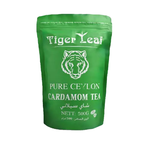 چای سیلانی هلی Tiger | بستهبندی سبز ۵۰۰ گرمی ، چای سیاه با طعمی ملایم و عطر طبیعی سیلان