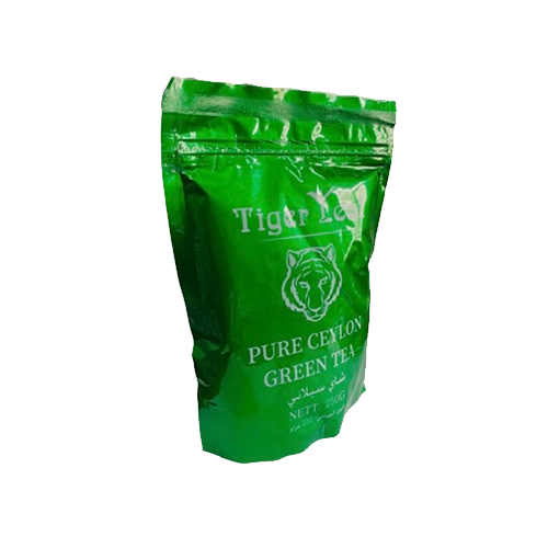 چای سبز Tiger | بسته ۲۵۰ گرمی ، چای سالم و تازه مناسب دمآوری خانگی