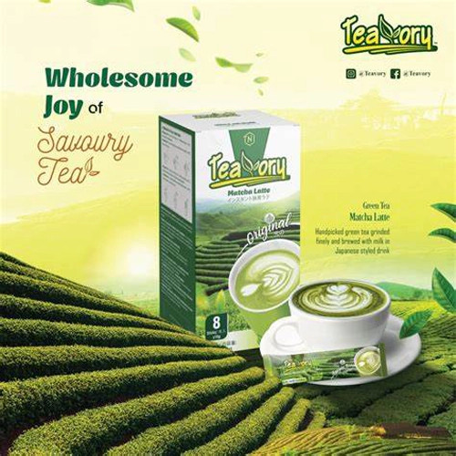 چای ماچا لاته King Coffee | ساشه ۱۶ گرمی | ماچا لاته فوری با طعم طبیعی و عطر دلپذیر