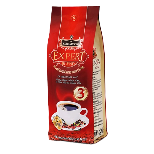 قهوه دمی اکسپرت بلند ۳ King Coffee | Expert Blend | دانههای تازه برای دمآوری حرفهای با طعمی غنی و متعادل