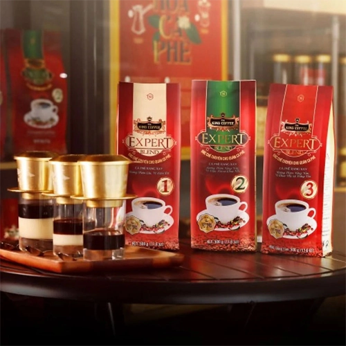 قهوه دمی اکسپرت بلند ۱ King Coffee | Expert Blend | دانههای تازه برای دمآوری دقیق و تجربه قهوه حرفهای