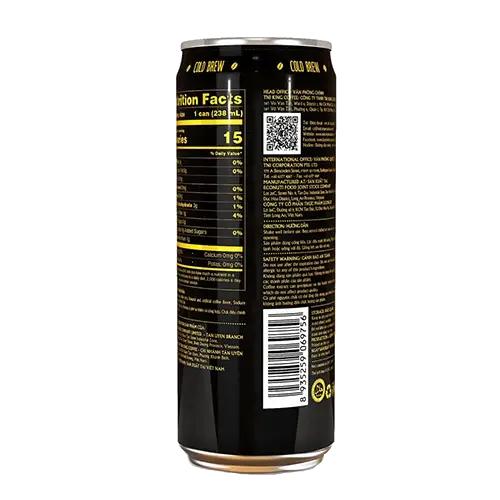 تصویر اسپرسو سرد King Coffee Cold Brew - بسته ۶ عددی ۲۳۸ml – قهوه آماده نوشیدنی با طعم قوی و عطر طبیعی