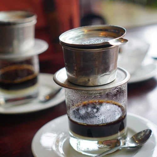 قهوهساز ویتنامی King Coffee - فیلتر فلزی Phin Coffee Maker برای دمآوری دستی قهوه