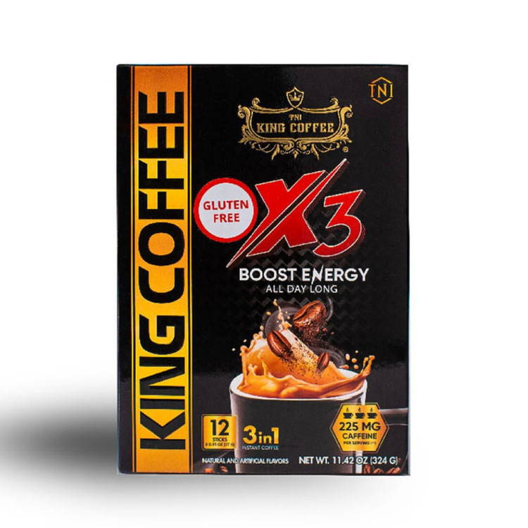 بسته 225 میلی گرمی قهوه کینگ کافی